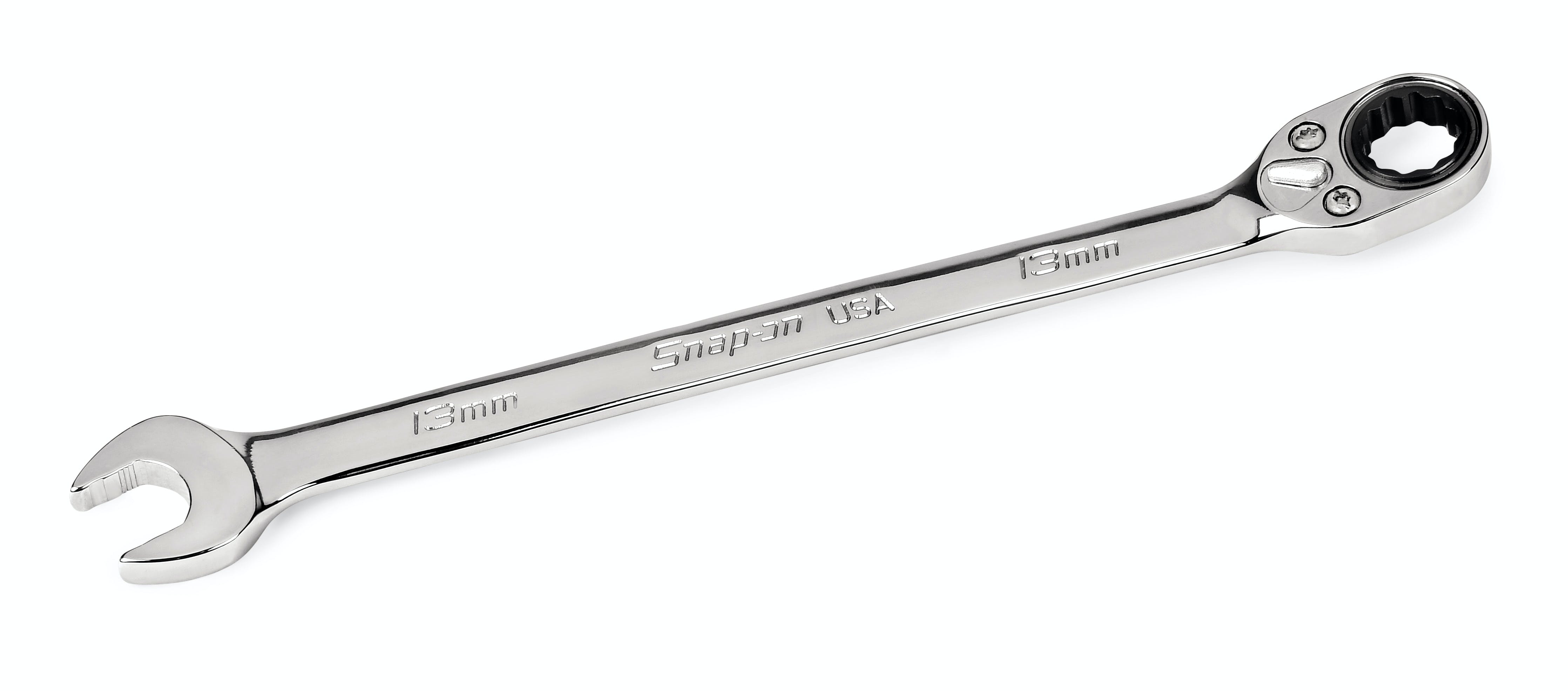 13 mm 12-Point Flank Drive® Plus Reverse Ratcheting Combination Wrench | SOXRRM13A 13 mm 12-Point Flank Drive® Plus Reverse Ratcheting Combination Wrench | SOXRRM13A